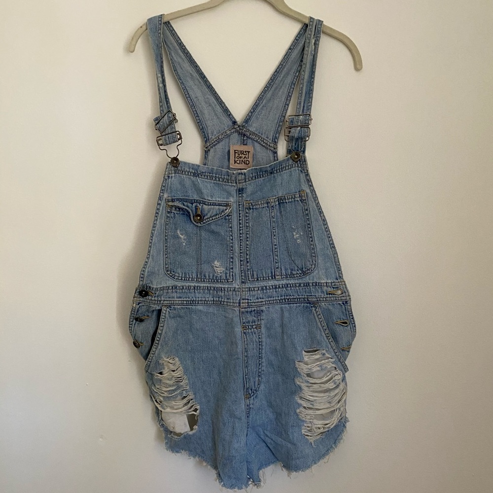 FURST OF A KIND Denim Short Overalls